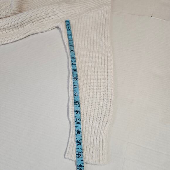 GAP Women's Mock Neck Wool Alpaca Blend X-Small Cream Sweater - Picture 10 of 10